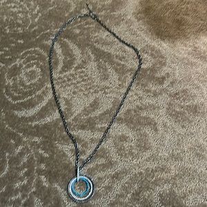 Long pretty necklace.